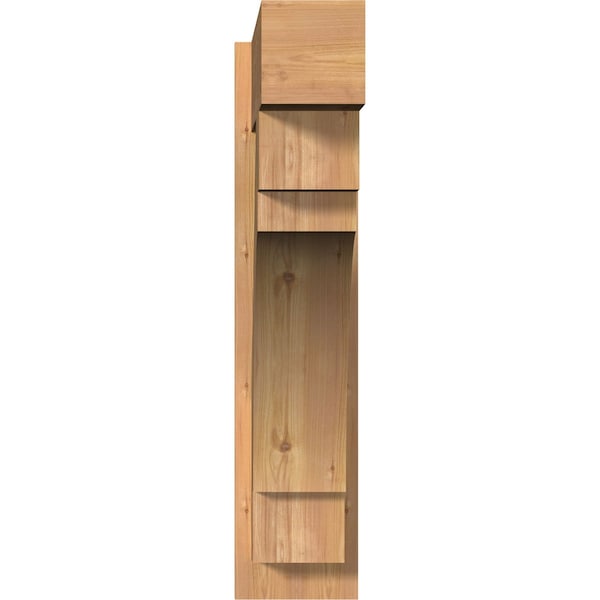 Merced Block Smooth Outlooker, Western Red Cedar, 7 1/2W X 30D X 34H